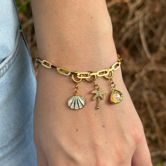 Charm Armband / Gold