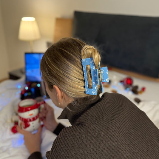 Highlight Clip / SnowBlue L