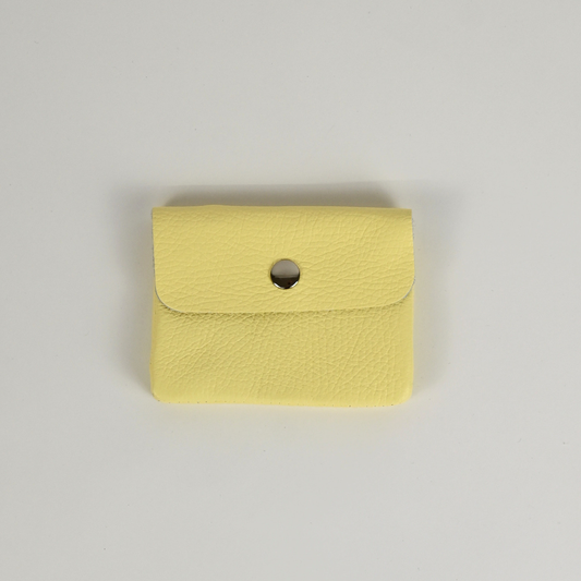 DiFina Geldbörse / Butter Yellow Mini (Leder)