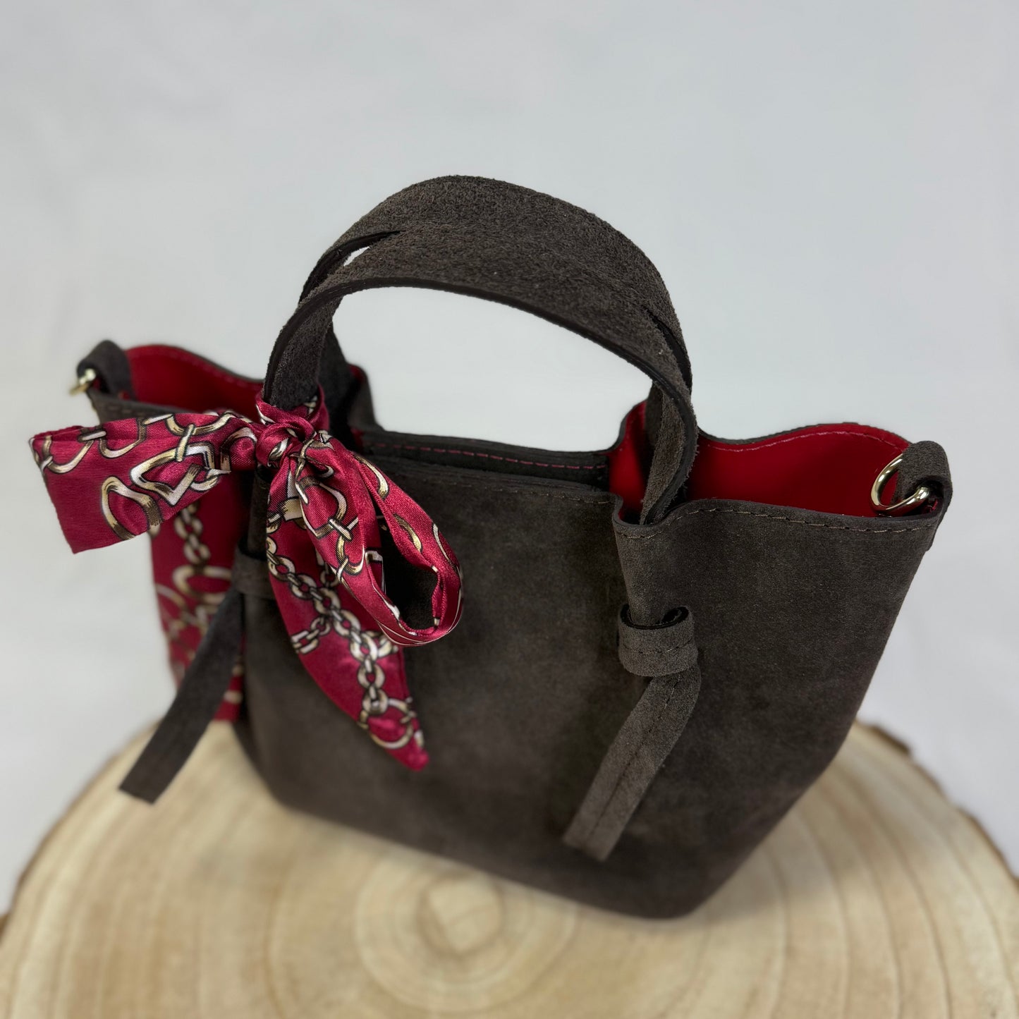 Vera Tasche / DunkelbraunRot