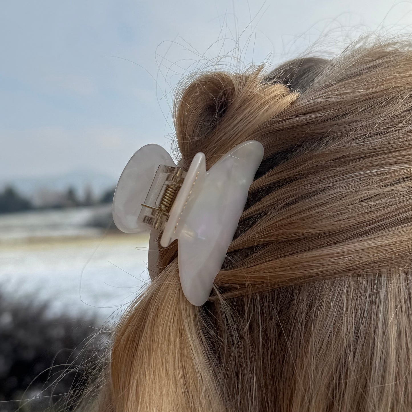 Round Clip / WhiteGalaxy M