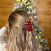 FlowerPower Clip 2er Set / RedSparkle Mini
