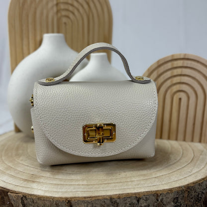 Cira Tasche / Beige Leder