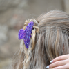 Round Clip / VelvetBerryDiamond L