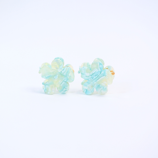 FlowerPower Clip 2er Set / LagoonGlow Mini