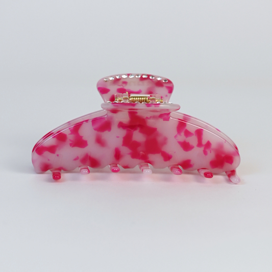Round Clip / PinkCloudDiamond L