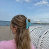 Round Clip /  BlueStripes L