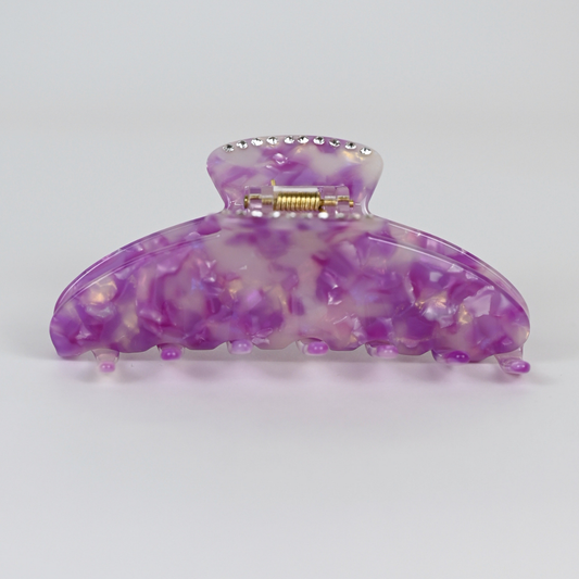 Round Clip / PurpleGlowDiamond L