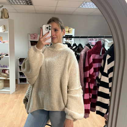 Pullover / Creme Basic