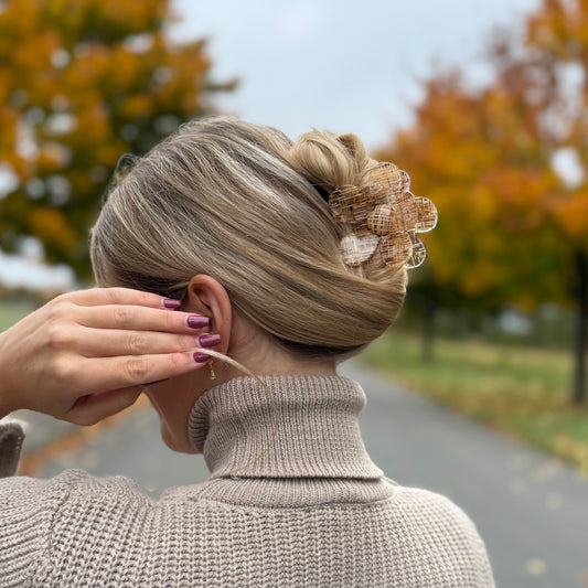 FlowerPower Clip / Chestnut
