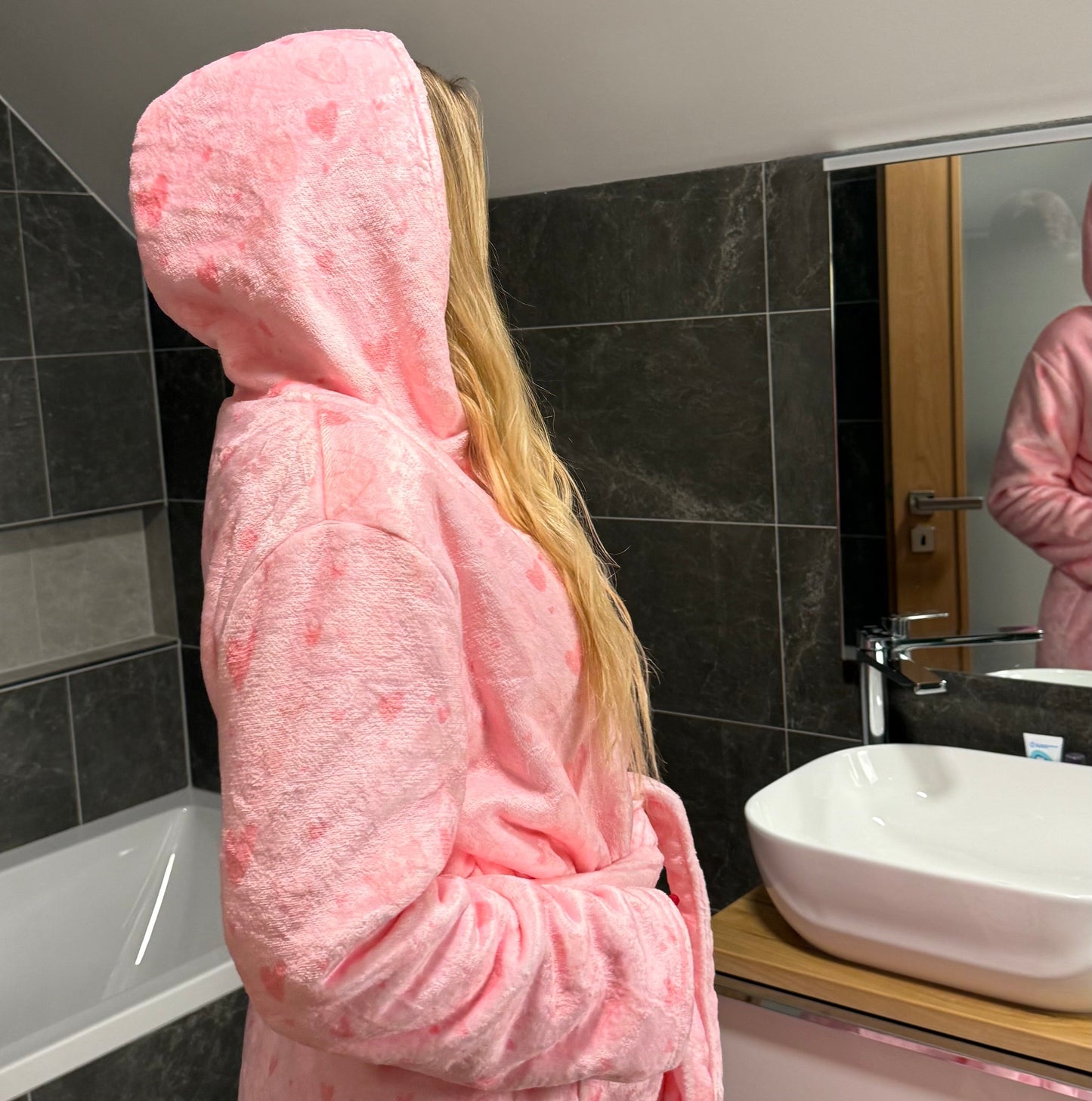 Bademantel / RosyHearts