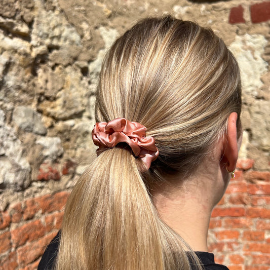 Silk Scrunchie / Apricot 2,5cm