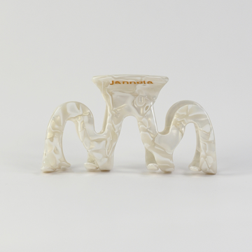 Wave Clip / SeaShellWhite L