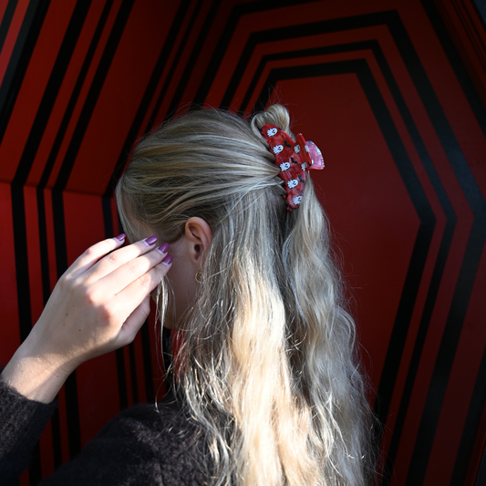 Round Clip /  „CherryGhostDiamond Edition“ L
