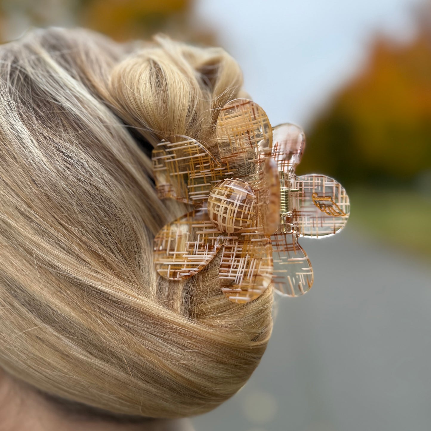 FlowerPower Clip / Chestnut
