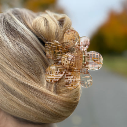 FlowerPower Clip / Chestnut