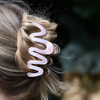 Wave Metall Haarklammer / Roseshine