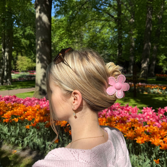 FlowerPower Clip / Rosa Diamond