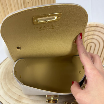 Cira Tasche / Beige Leder