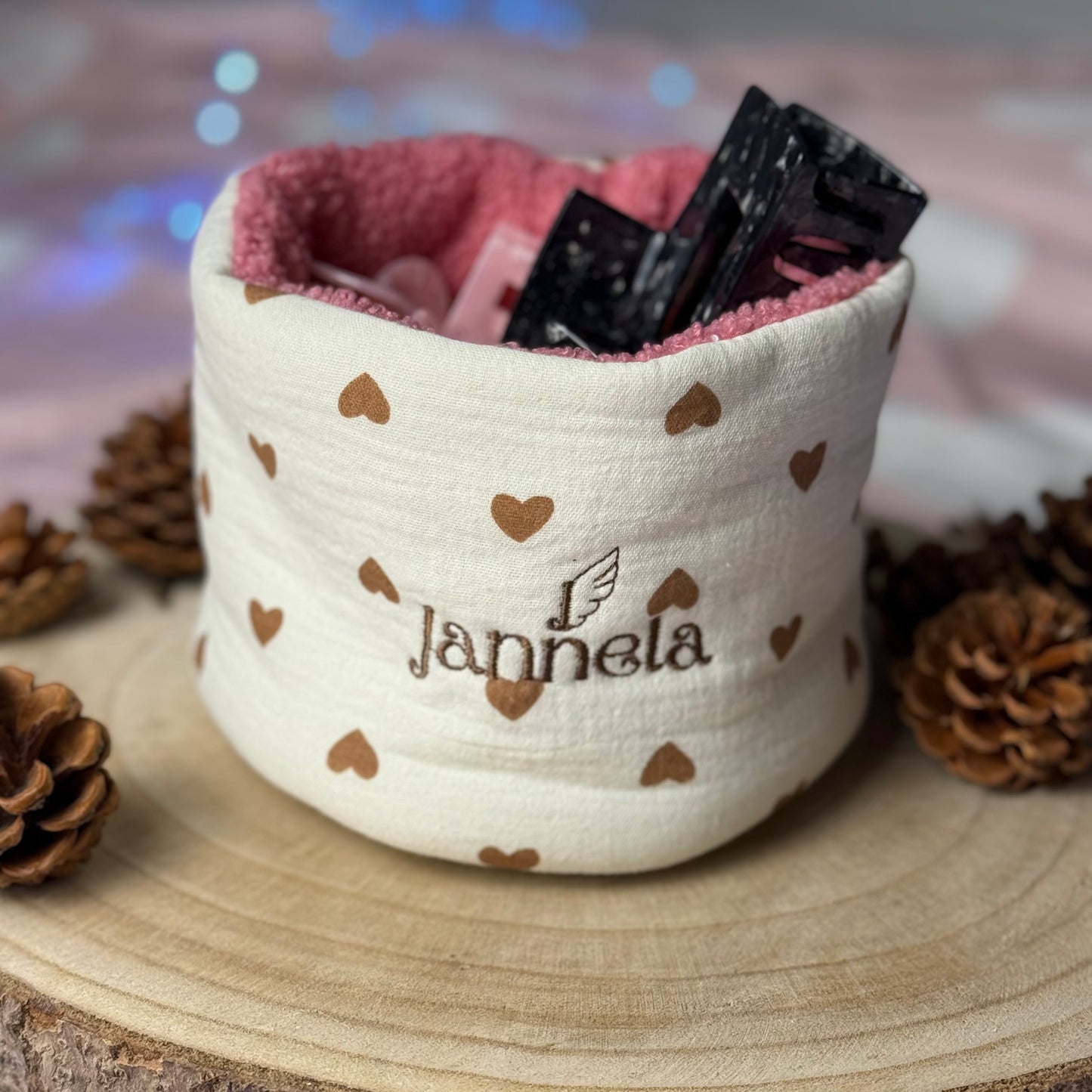 Aufbewahrungskorb Stoff / SweetHeart