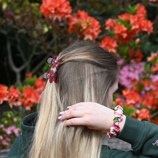 FlowerPower Clip 2er Set / Watermelon Mini