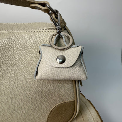 Anhänger / Mini Bag Creme