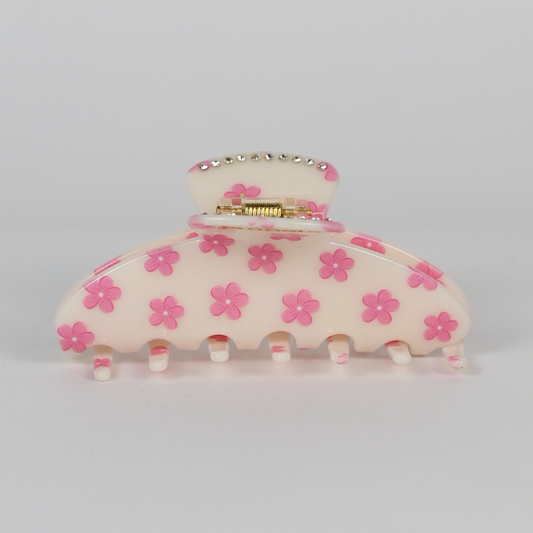 Round Clip /  „SummerFlowerDiamond Edition“ L