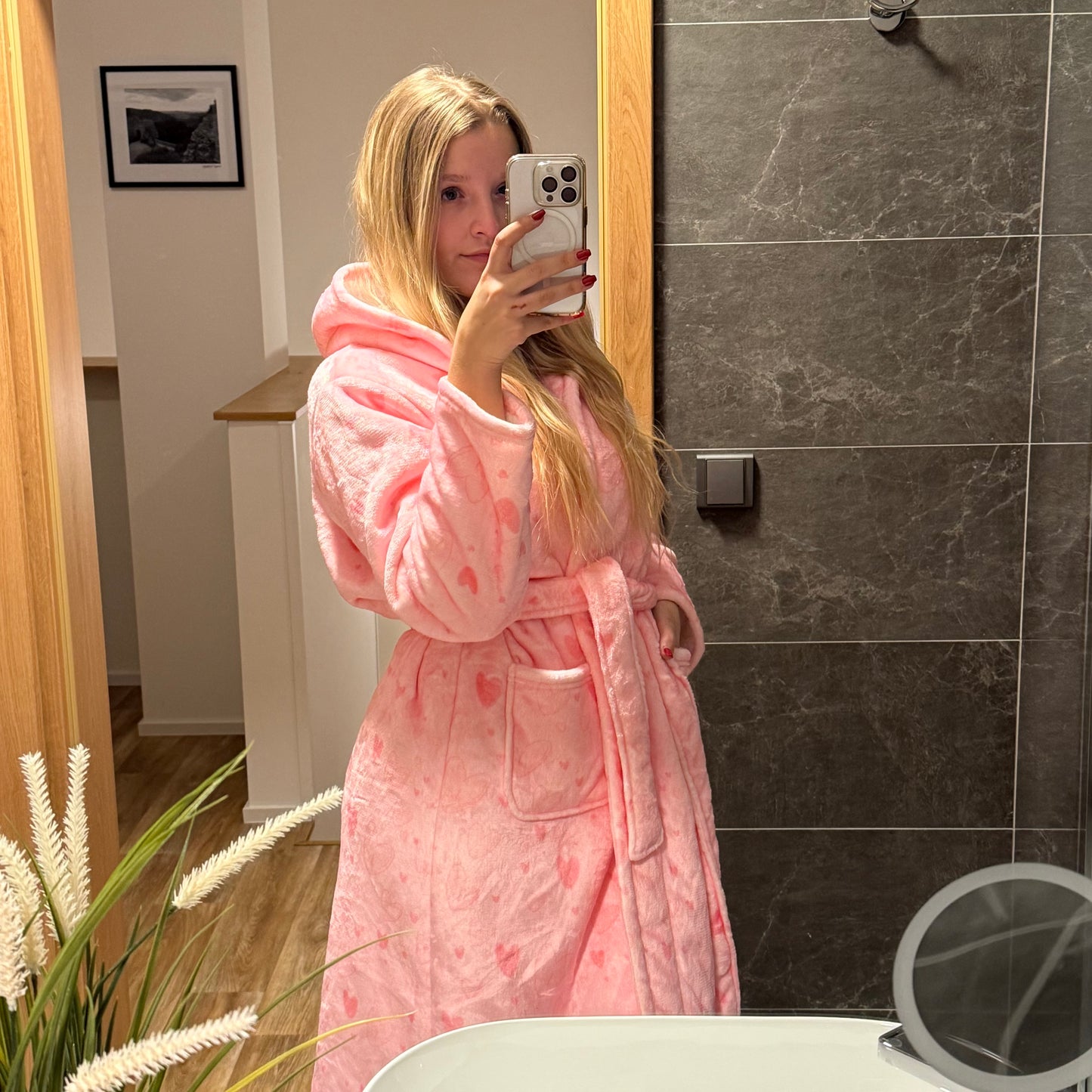 Bademantel / RosyHearts