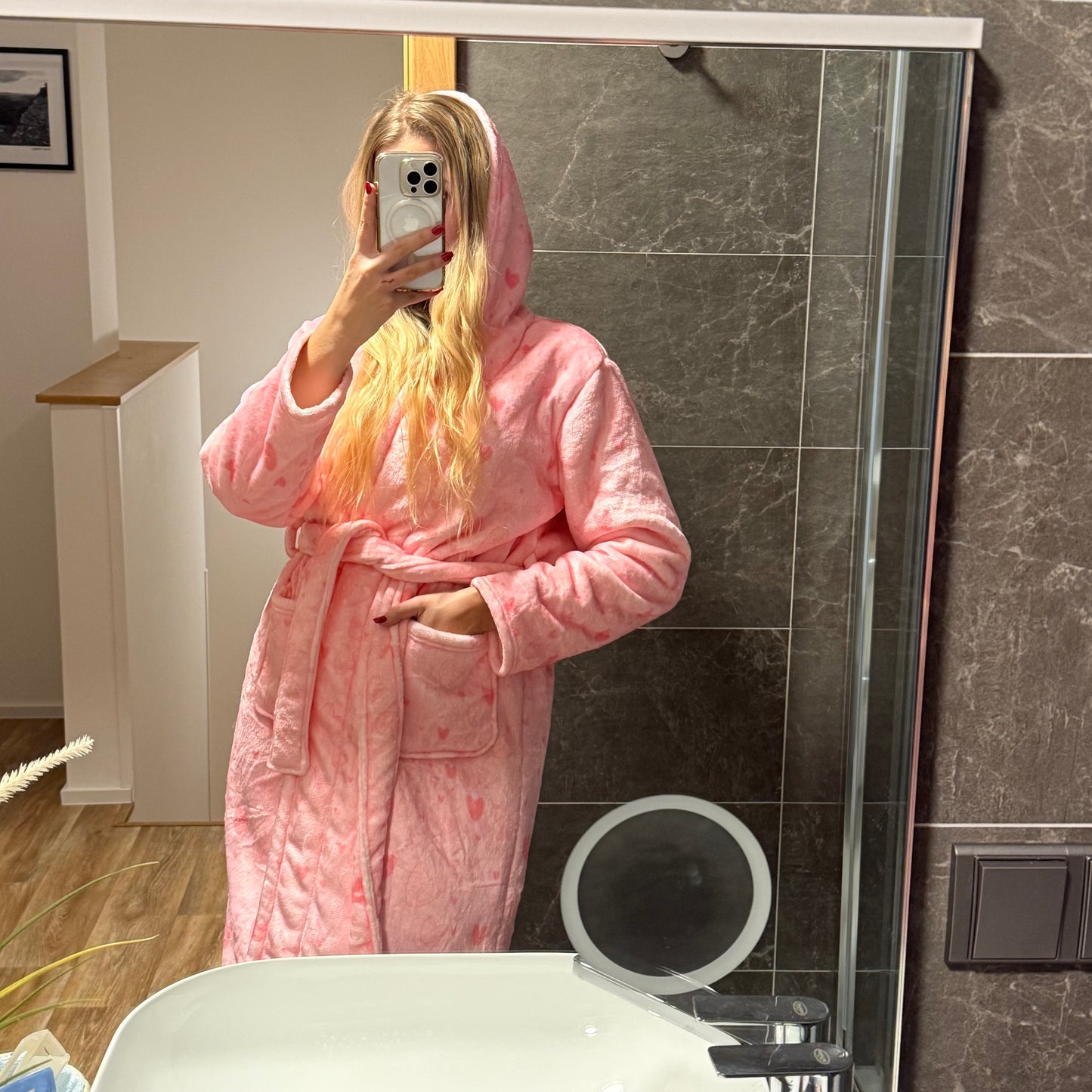 Bademantel / RosyHearts