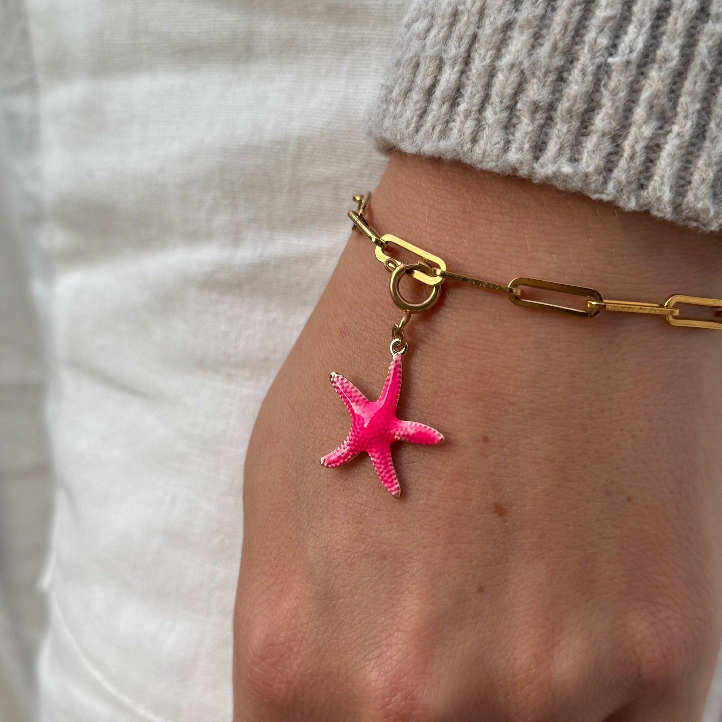 Charm / Seestern Pink (Schmuck)
