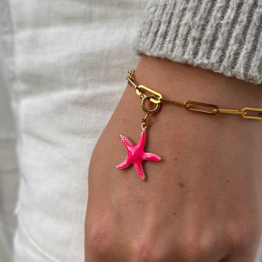 Charm / Seestern Pink (Schmuck)