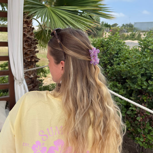 FlowerPower Clip 2er Set / PurpleGlow Mini