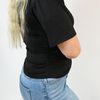 FitFledermaus T-Shirt / Schwarz