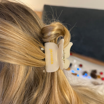 Butterfly Clip / WhiteSparkle