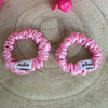 Silk Scrunchie 2er Set / Soft Pink Mini