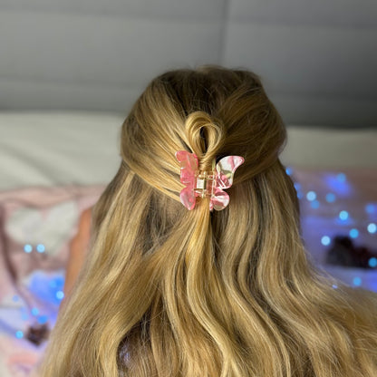 Butterfly Clip / PinkLady