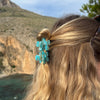 FlowerPower Clip 2er Set / TürkisGlow Mini