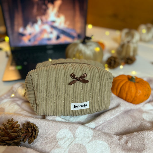 Kosmetiktasche / Brown Sugar M