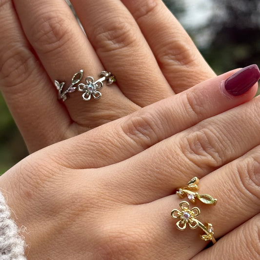 FlowerLeaf Ring