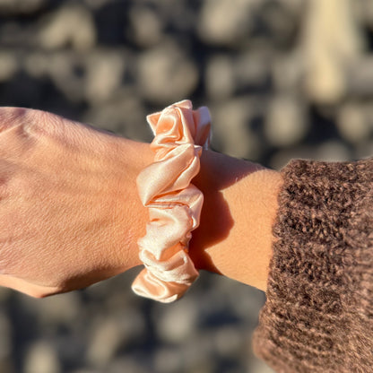 Silk Scrunchie / LightRose 2,5cm