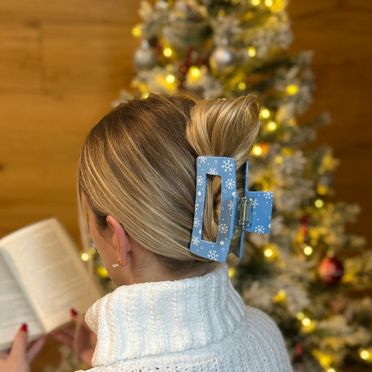 Highlight Clip / SnowBlue Big L