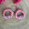 Silk Scrunchie 2er Set / Soft Pink Mini