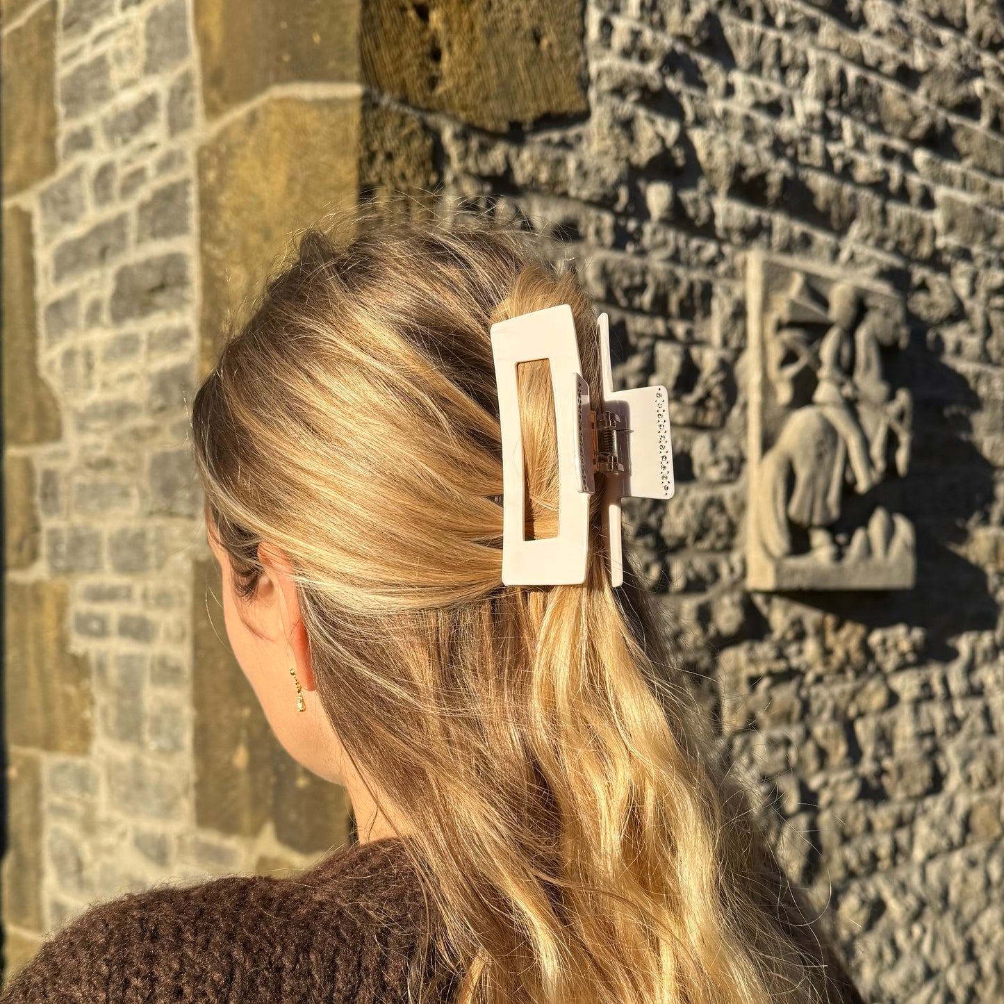 Highlight Clip / BeigeDiamond L