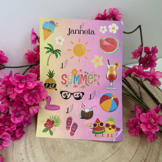 "Summer Vibes" Sticker