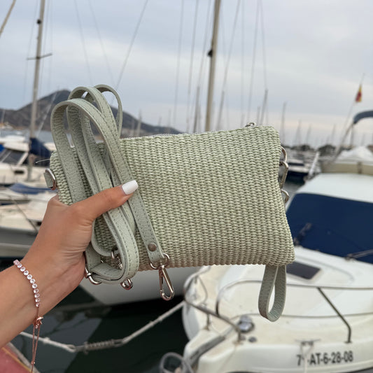 Bast Clutch / Mint