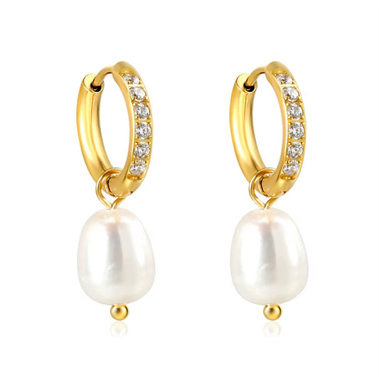 Creolen / PearlGlitter