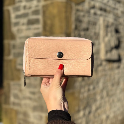 Mina Tasche / Apricot Leder