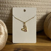 Kette / Double Heart Rosa