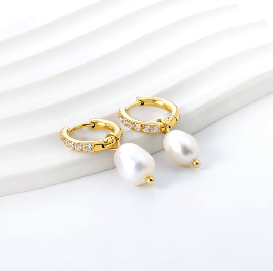Creolen / PearlGlitter
