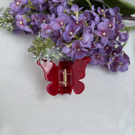 Butterfly Clip / Cherry